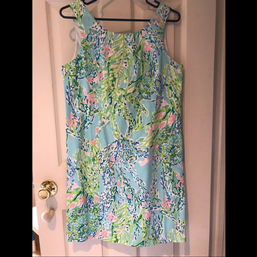 NWT Lilly Pulitzer BLUE HEAVEN CATHY SHIFT Size 6